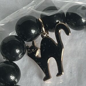 Vintage Avon 🐈‍⬛ Black Cat Trick or Treat Bracelet